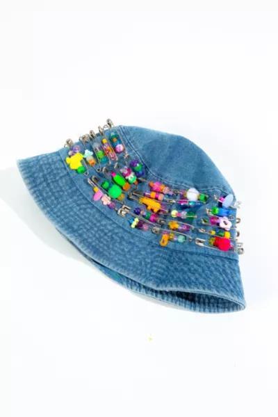 商品Zig Zag Goods LLC|Zig Zag Bead Baby Bucket Hat,价格¥1062,第1张图片
