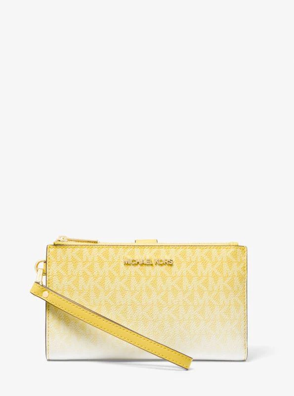 商品Michael Kors|Jet Set Large Ombré Logo Wristlet,价格¥517,第1张图片