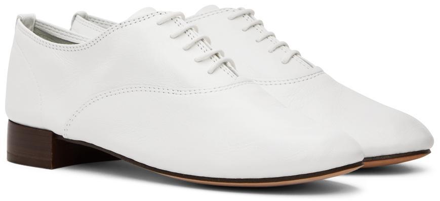 商品Repetto|White Zizi Oxfords,价格¥1588,第4张图片详细描述