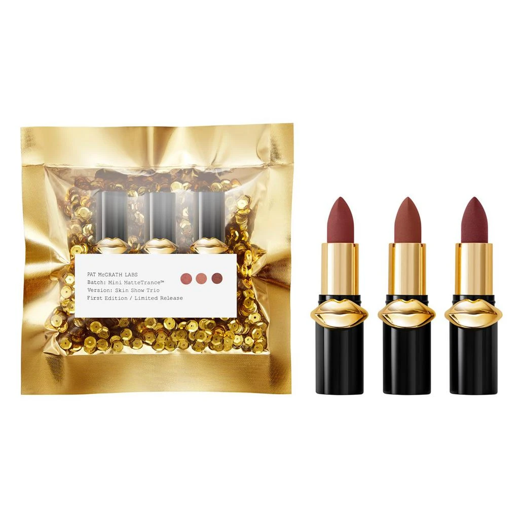 商品Pat McGrath|MatteTrance™ 雾面唇膏迷你3件套,价格¥99,第1张图片