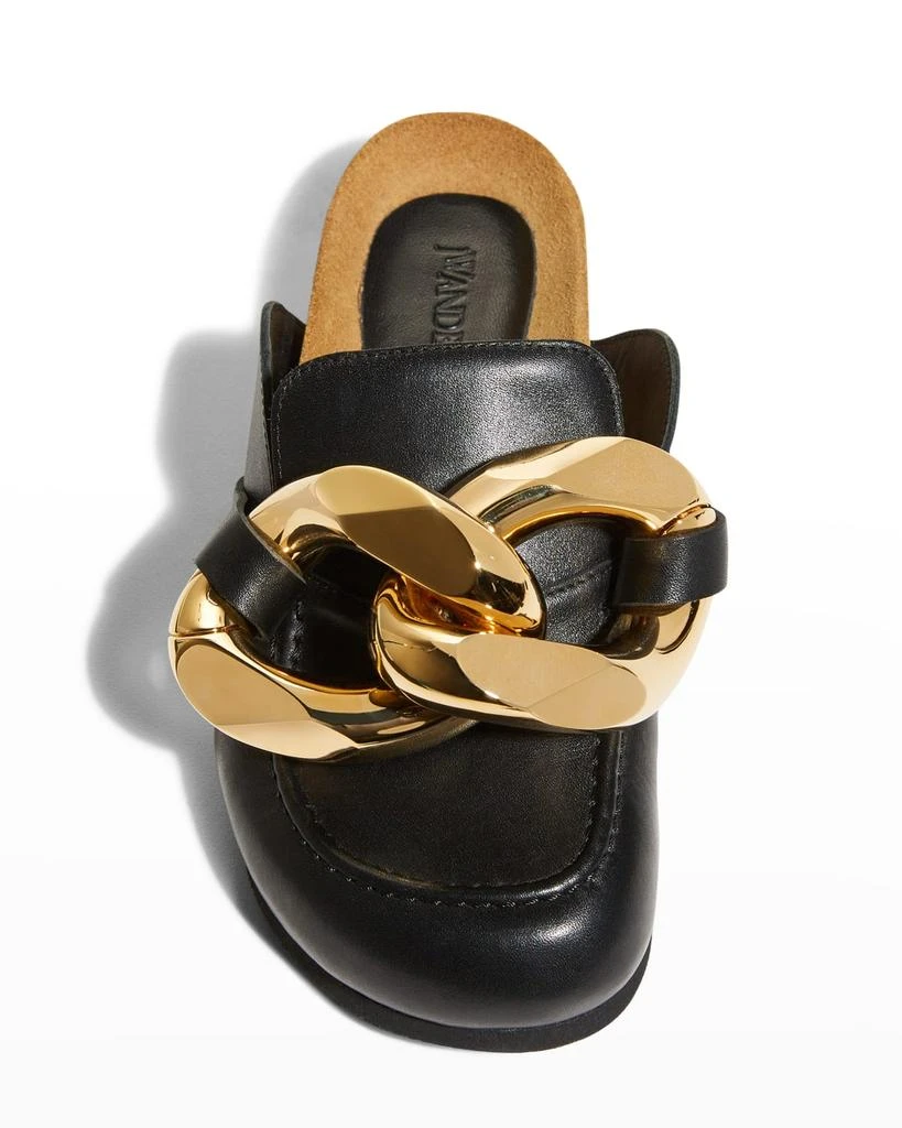 商品JW Anderson|Chunky Napa Chain Slide Mules,价格¥4070,第5张图片详细描述