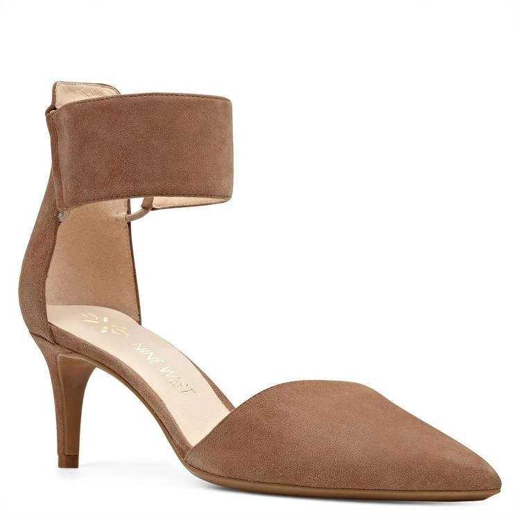 商品Nine West|Spring Ankle Strap Pumps,价格¥297,第1张图片