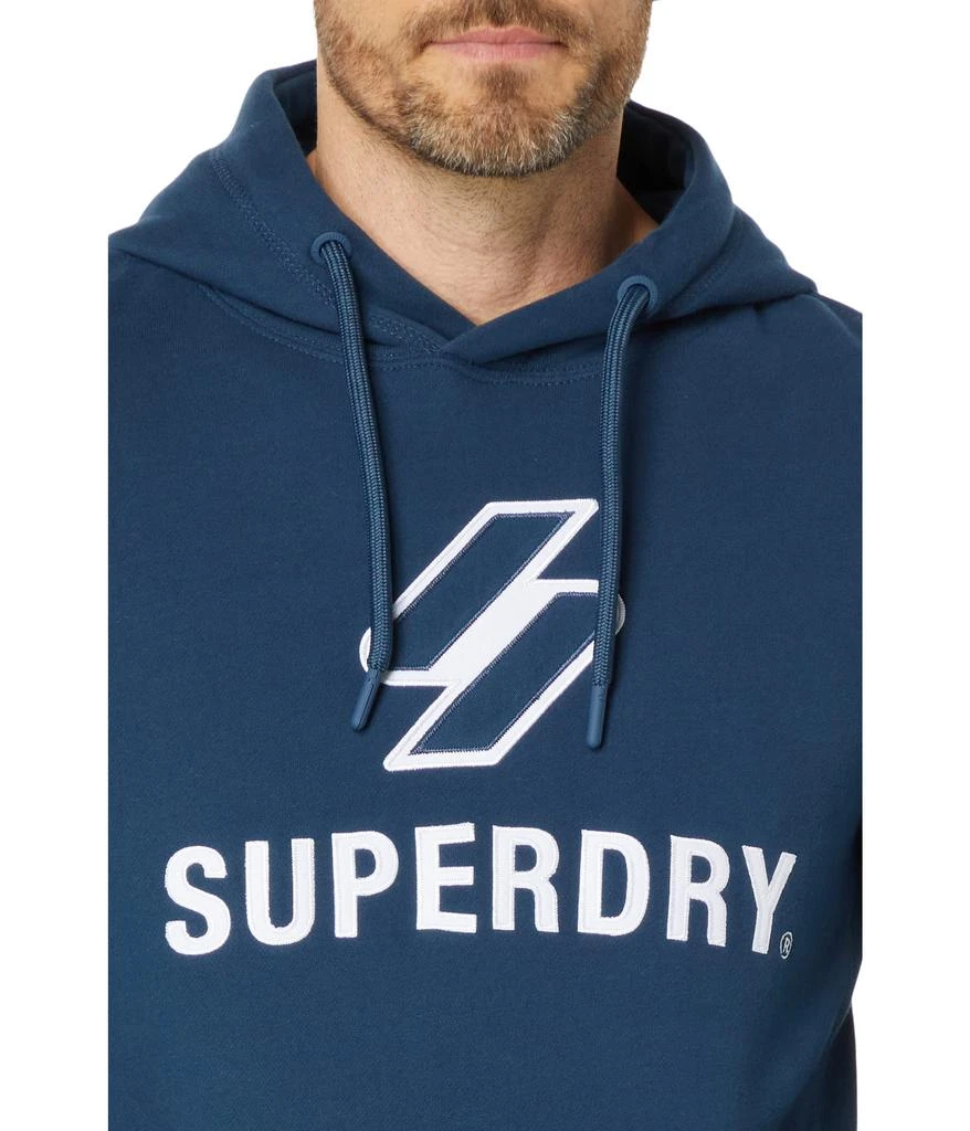 商品Superdry|Code SL Stacked Applique Hoodie,价格¥442,第3张图片详细描述