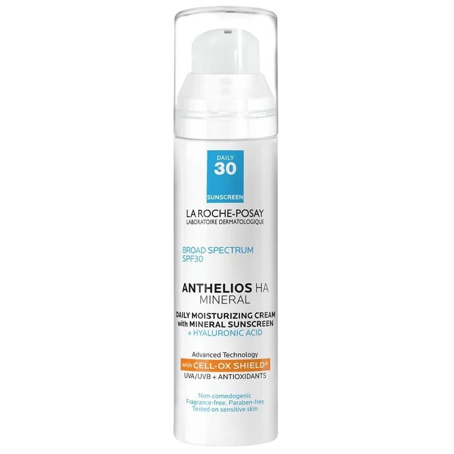 商品La Roche Posay|Mineral Sunscreen Moisturizer SPF 30 + Hyaluronic Acid,价格¥285,第1张图片