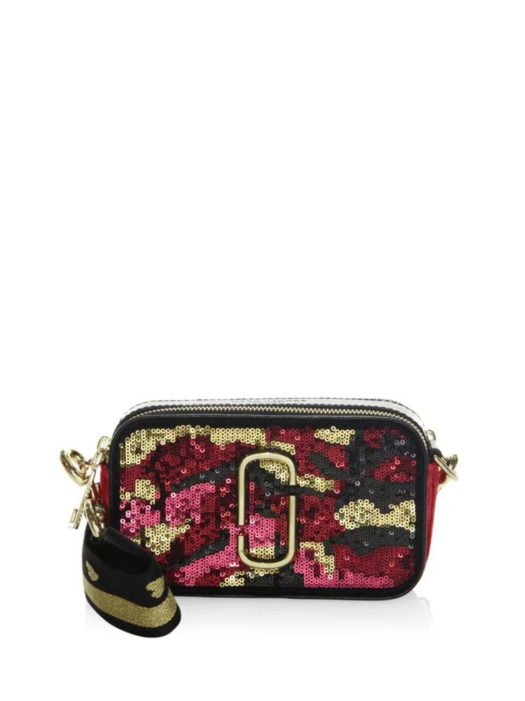 商品Marc Jacobs|迷彩亮片斜挎包,价格¥2932,第1张图片