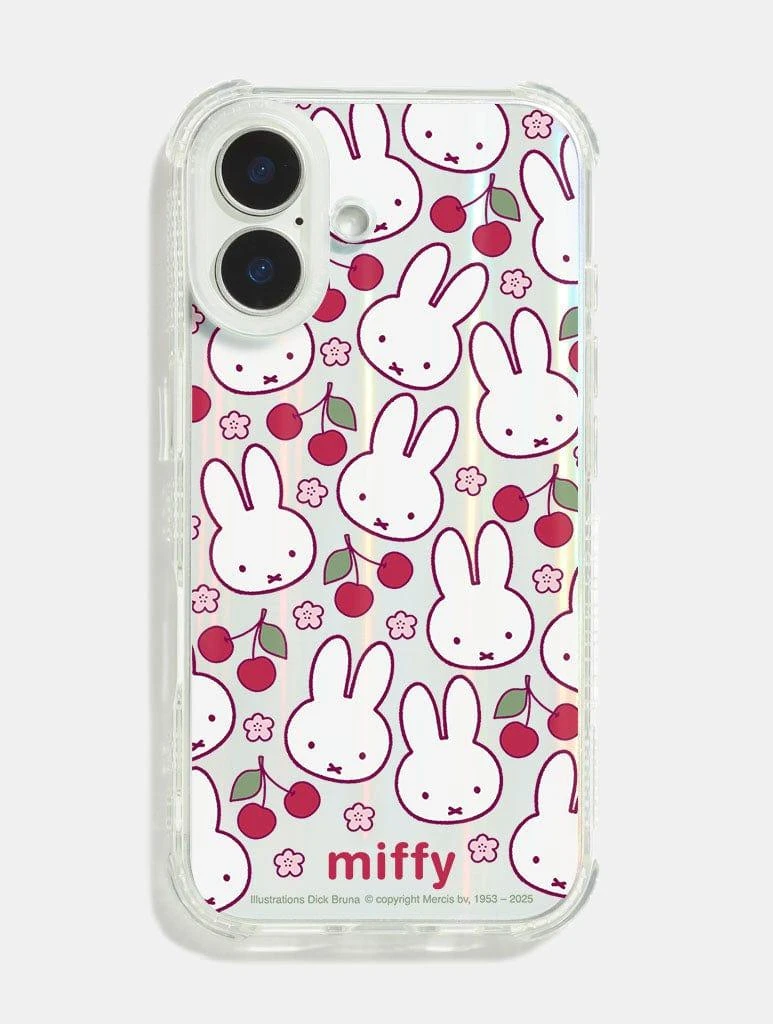 商品Skinnydip London|Miffy x Skinnydip Cherry Holo Shock iPhone Case,价格¥268,第1张图片
