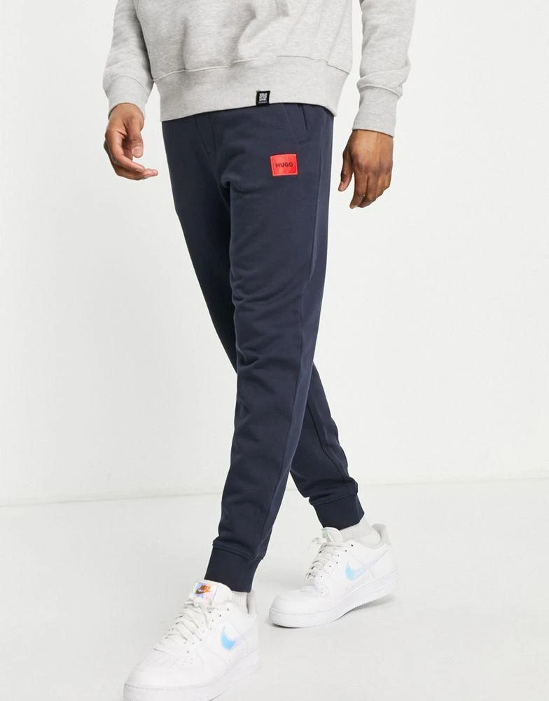 商品Hugo Boss|Hugo Doak joggers in blue,价格¥1155,第1张图片