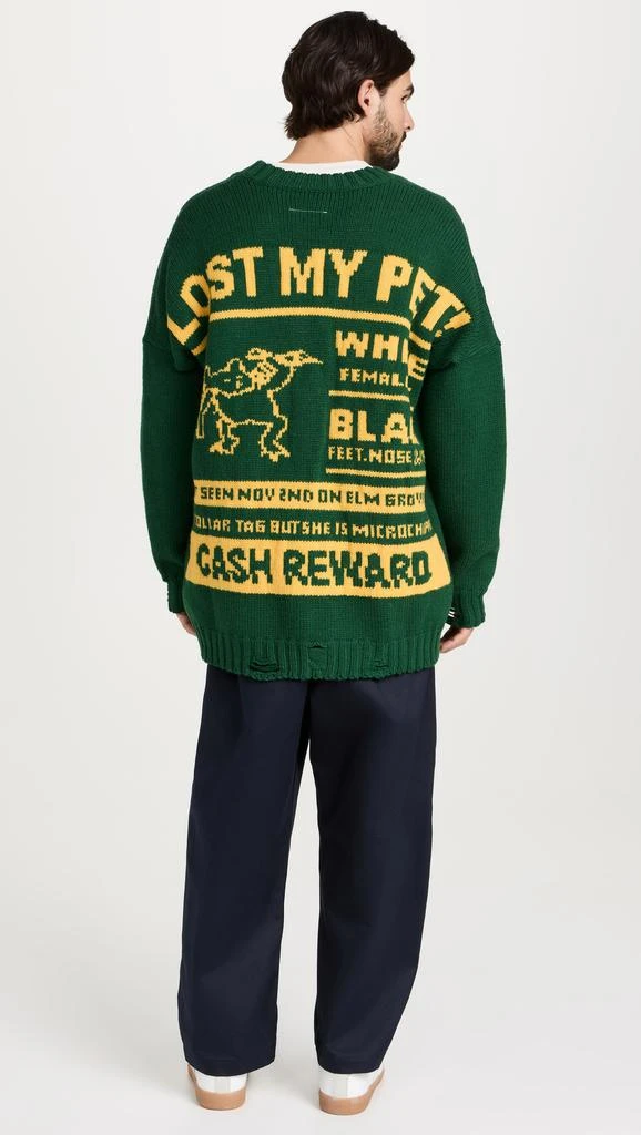 商品MM6|Lost My Pet Cardigan,价格¥2732,第2张图片详细描述
