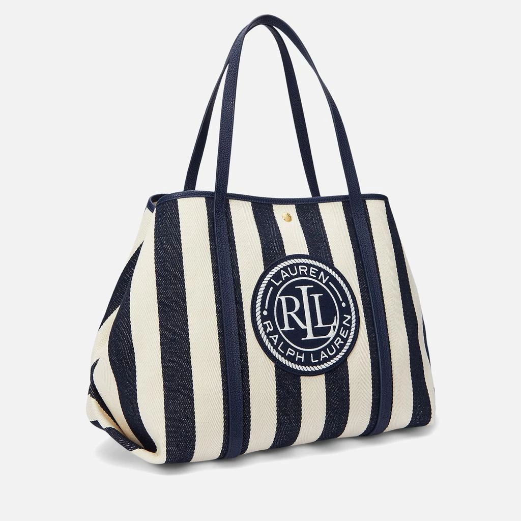 商品Ralph Lauren|Emerie Herringbone Cotton Twill Extra Large Tote Bag,价格¥1911,第3张图片详细描述