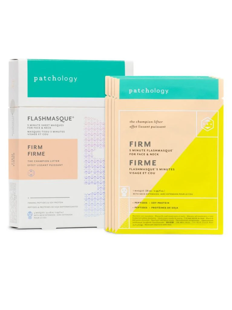 商品Patchology|4-Pack Flashmasque Firm,价格¥225,第1张图片