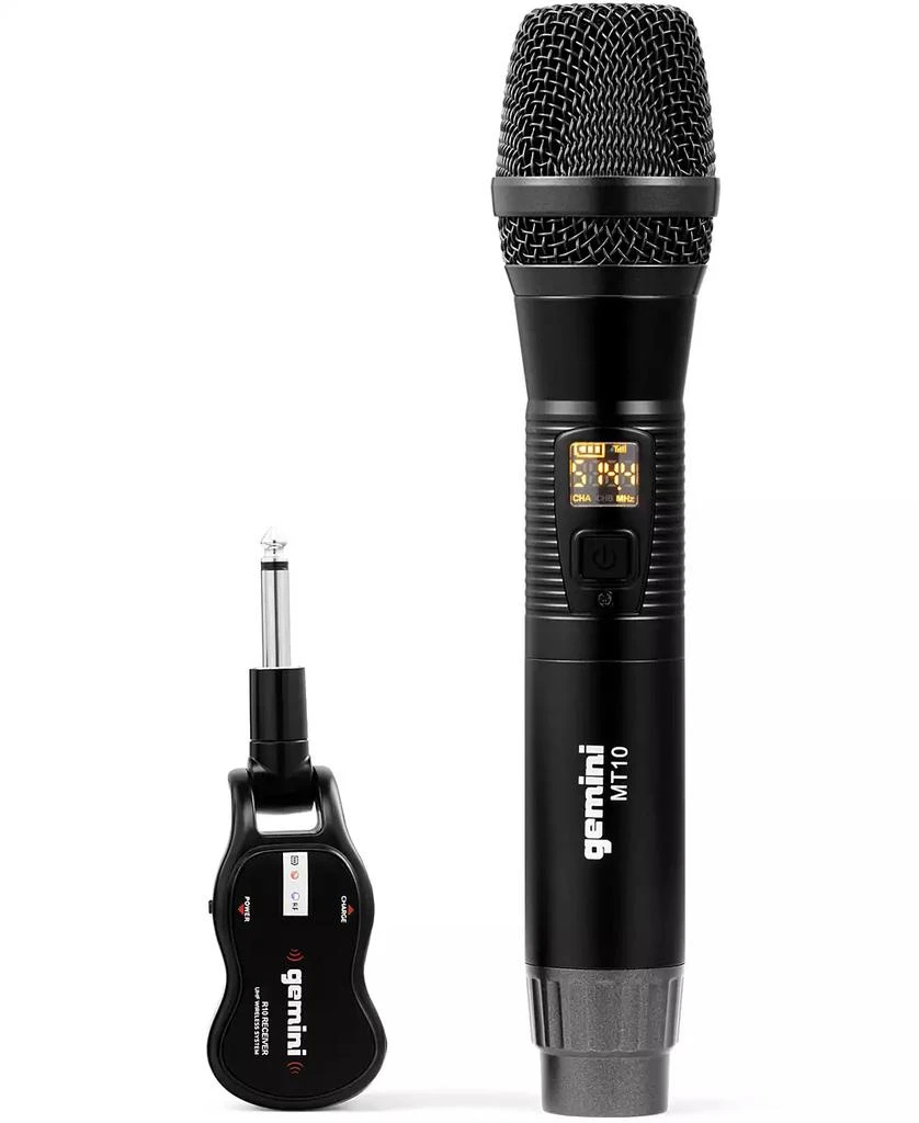 商品Gemini|Single Handheld Wireless UHF Microphone System,价格¥449,第1张图片