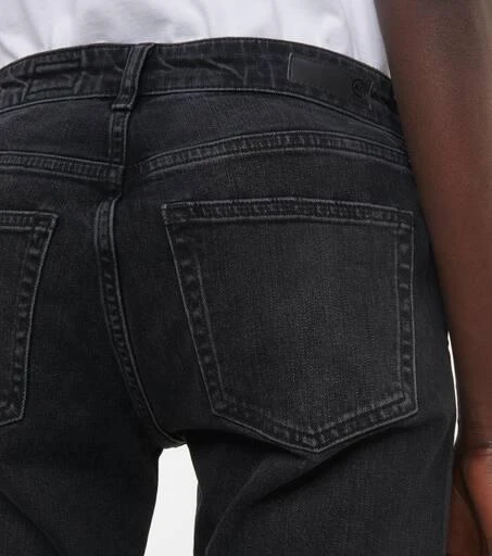 商品AG Jeans|Girlfriend中腰修身牛仔裤,价格¥1507,第5张图片详细描述