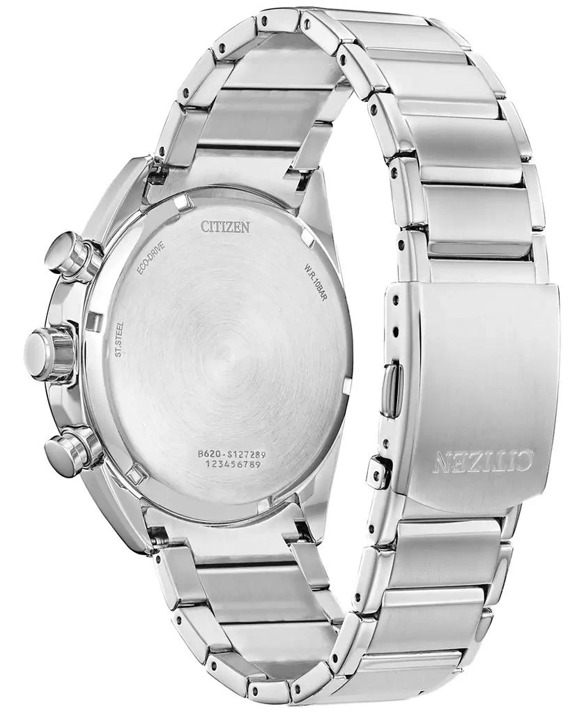 商品Citizen|Men's Chronograph Eco Drive Sport Stainless Steel Bracelet Watch 45mm, Created for Macy's,价格¥2066,第3张图片详细描述