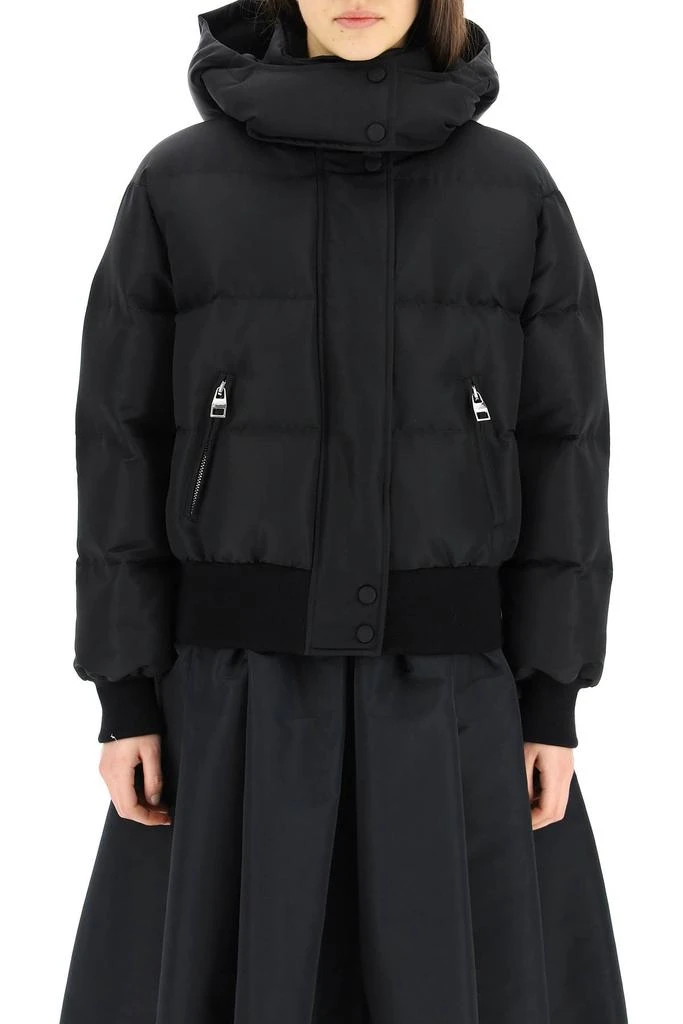 商品Alexander McQueen|Alexander Mcqueen Graffiti Logo Short Down Jacket,价格¥8061,第2张图片详细描述