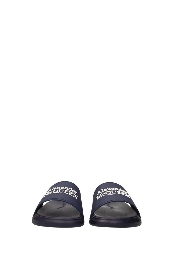 Slippers and clogs Rubber Blue Blue Navy商品第3张图片规格展示