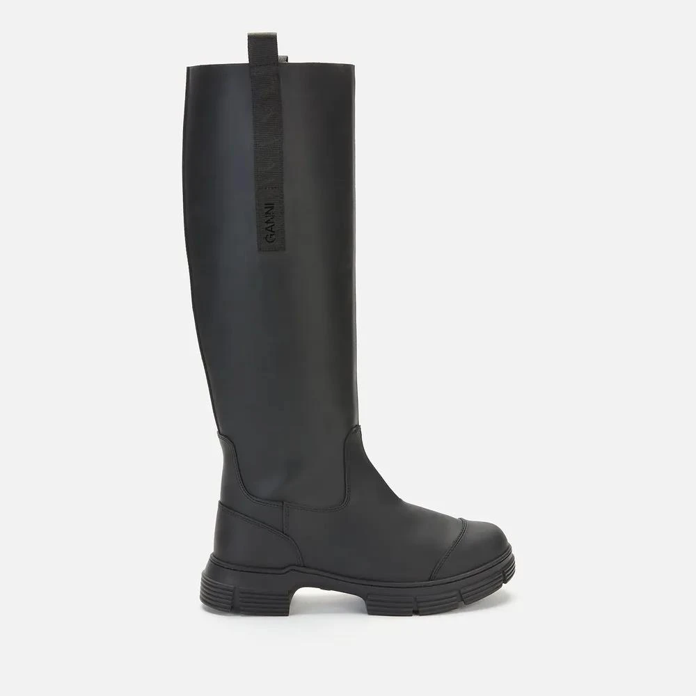 商品Ganni|Ganni Women's Recycled Rubber Knee High Boots,价格¥1309,第1张图片