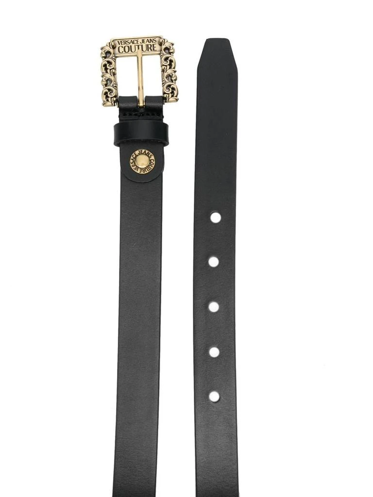 商品Versace|VERSACE JEANS Decorative buckle leather belt,价格¥721,第2张图片详细描述