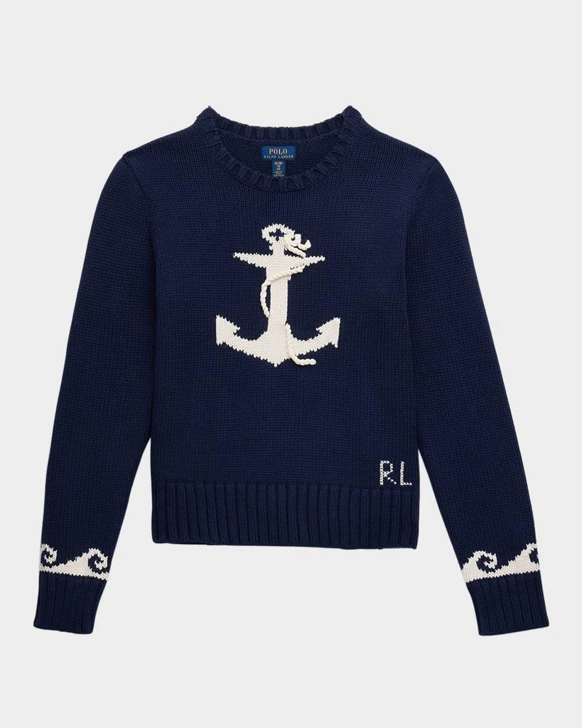 商品Ralph Lauren|Boy's Nautical Inspired Sweater, Size S-XL,价格¥1122,第1张图片