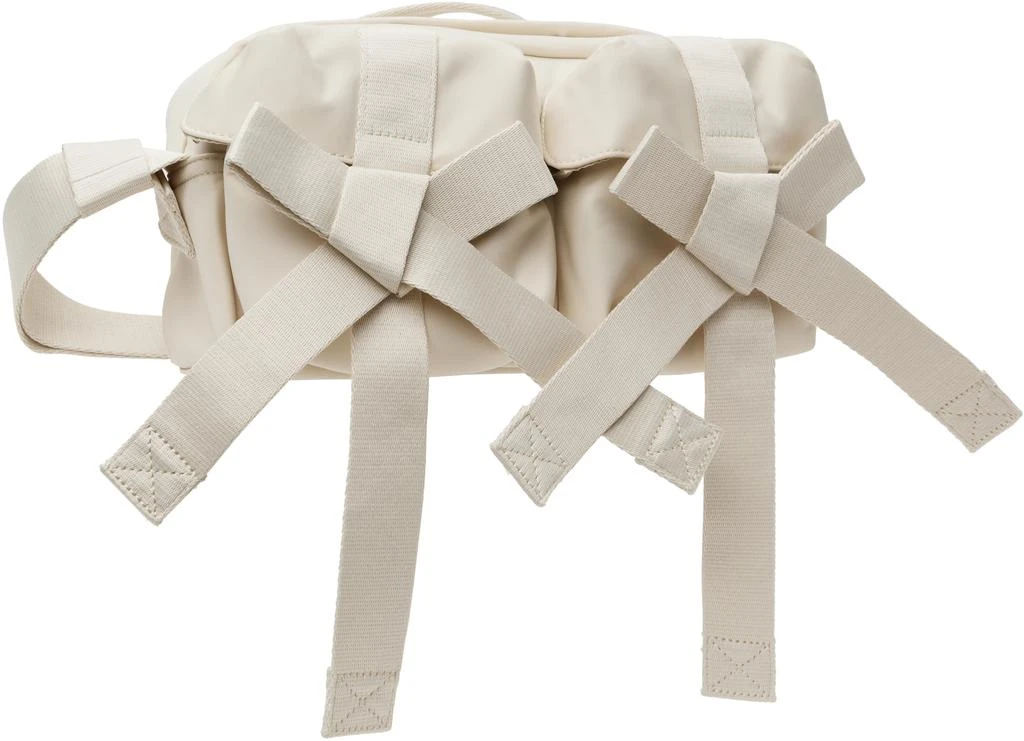 商品Simone Rocha|Off-White Beaded Classic Bow Crossbody Bag,价格¥6166,第2张图片详细描述