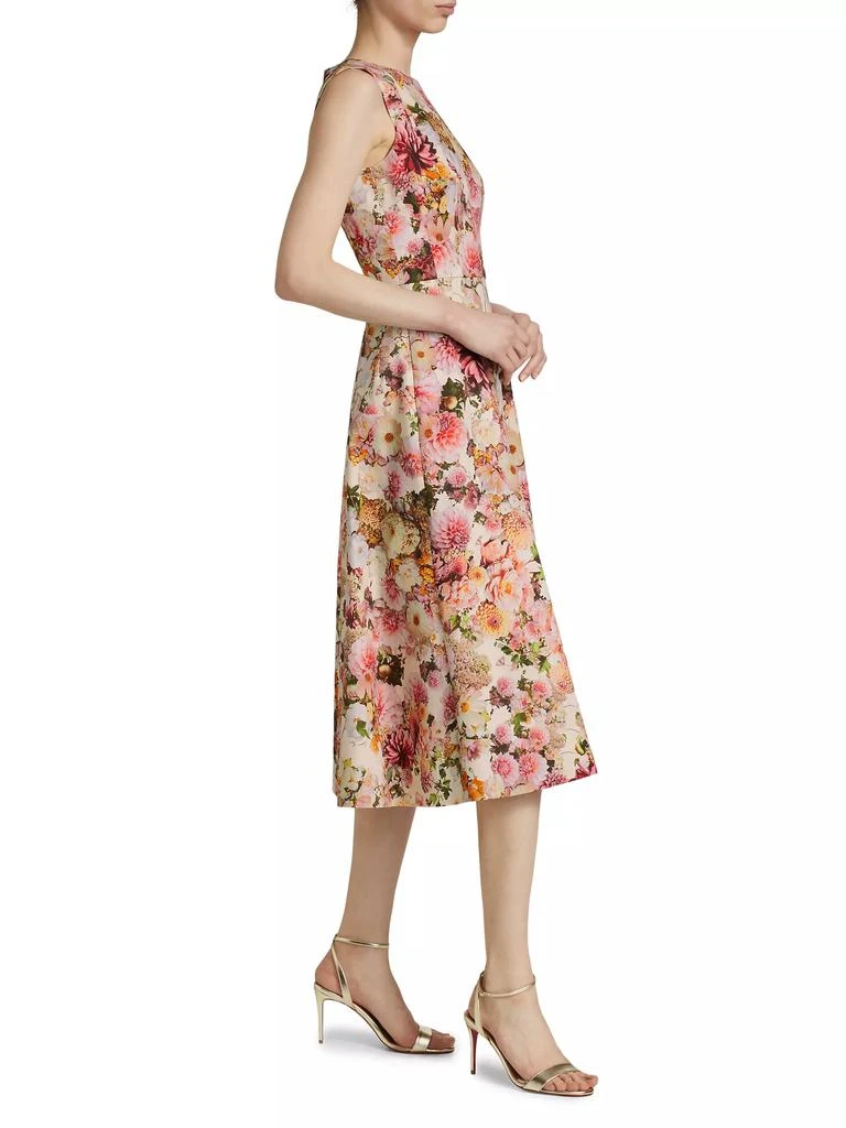 商品ADAM LIPPES|Eloise Floral Cotton-Blend Midi-Dress,价格¥3783,第4张图片详细描述