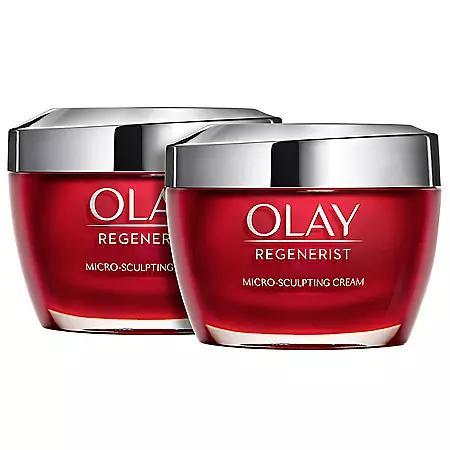 商品Olay|Olay Regenerist Micro-Sculpting Cream (1.7 oz., 2 pk.),价格¥287,第1张图片
