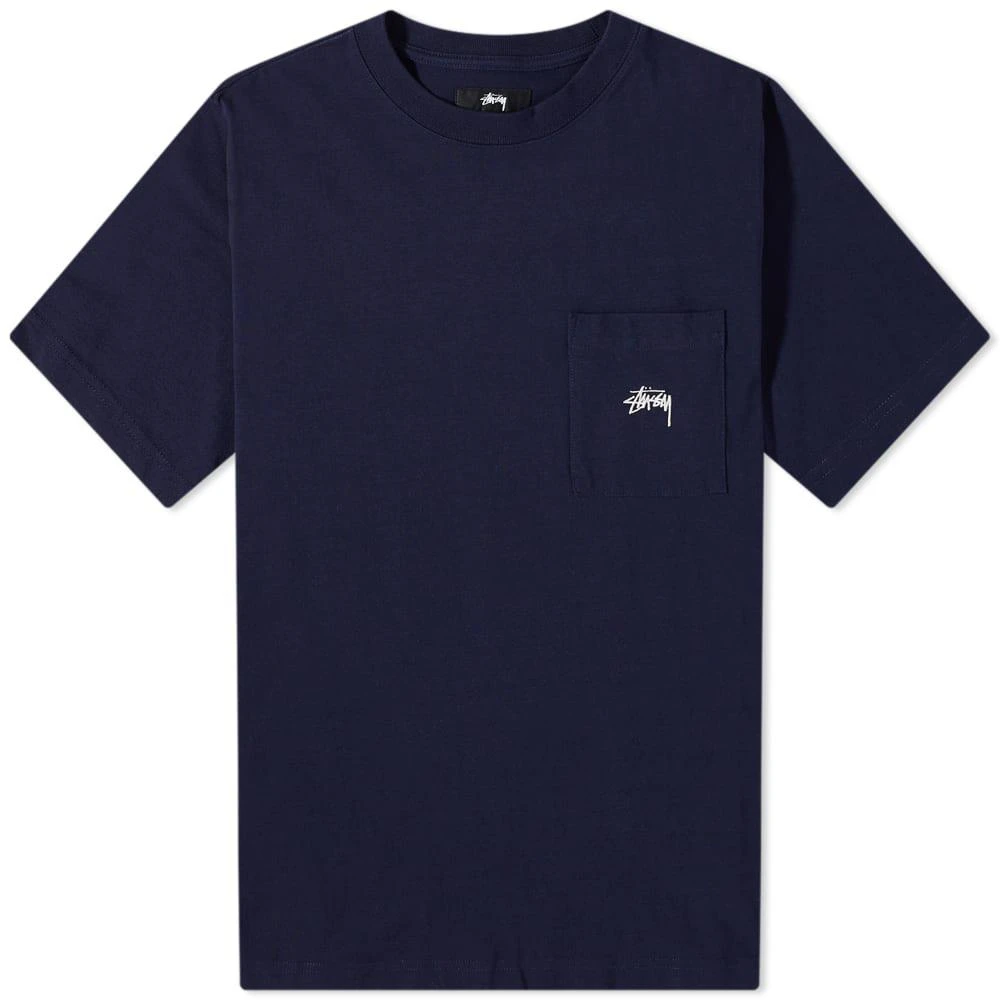 商品STUSSY|Stussy Stock Logo Pocket Tee,价格¥394,第1张图片
