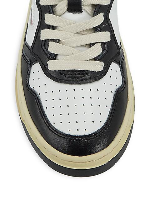 Medalist Leather Mid-Top Sneakers商品第4张图片规格展示