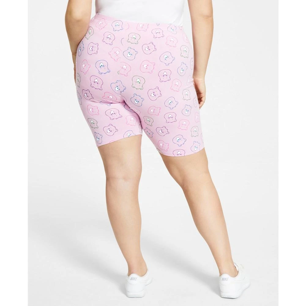 商品Freeze 24-7|Trendy Plus Size Care Bear Biker Shorts,价格¥39,第2张图片详细描述