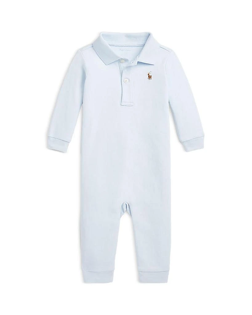商品Ralph Lauren|Boys' Organic Cotton Polo Coverall - Baby,价格¥485,第1张图片
