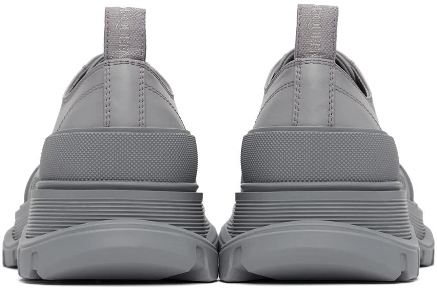 商品Alexander McQueen|Grey Driver Tread Slick Low Sneakers,价格¥2643,第4张图片详细描述