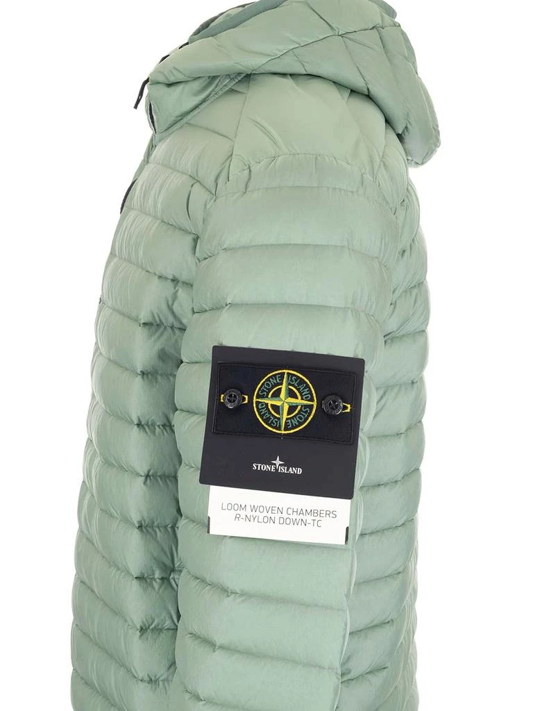 商品Stone Island|Stone Island Padded Down Hooded Jacket,价格¥4975,第3张图片详细描述