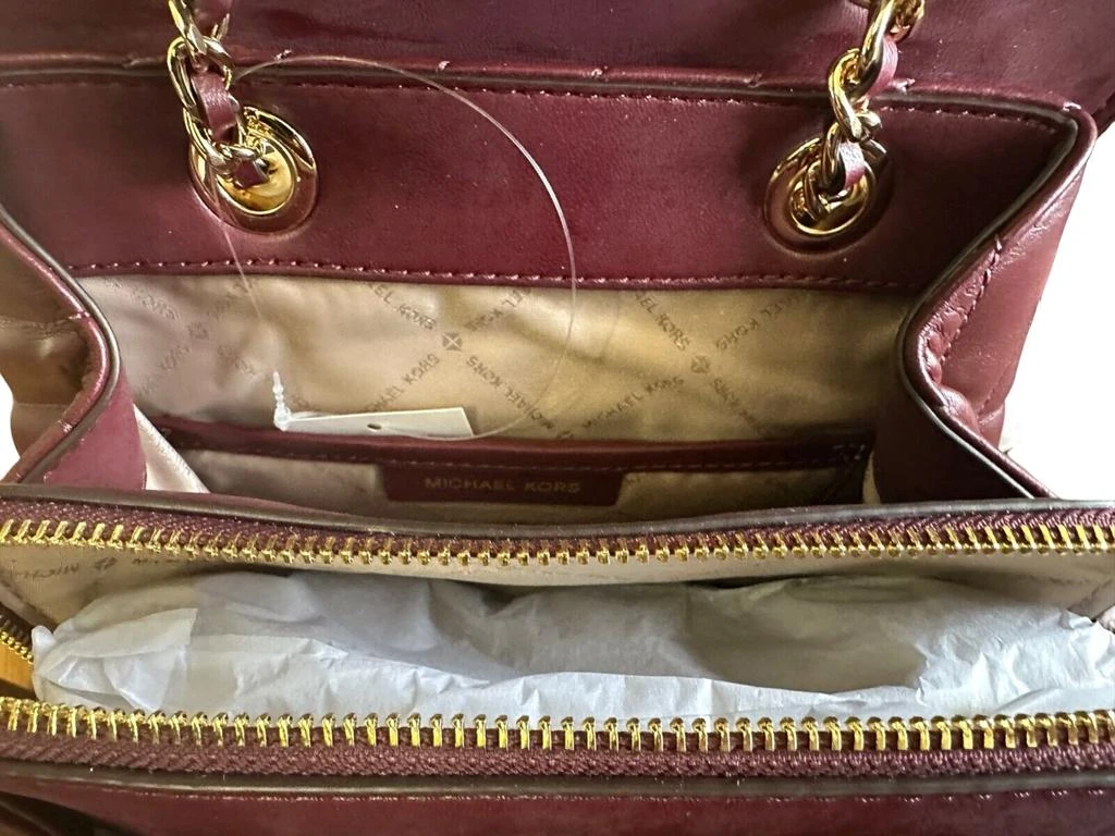 商品Michael Kors|Michael Kors Women's Rose Vegan Leather Chain ackpack,价格¥1353,第1张图片详细描述