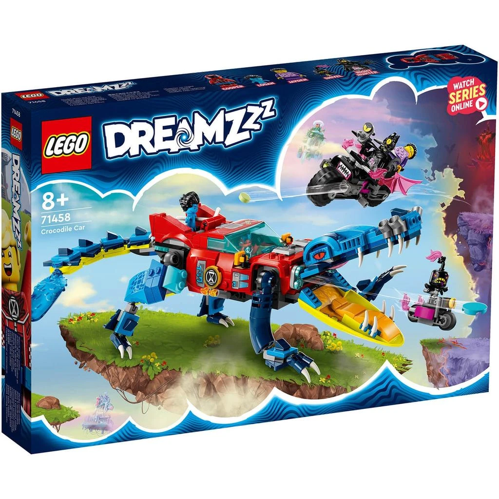 商品LEGO|LEGO DREAMZzz Crocodile Car Toy 2in1 Set 71458,价格¥641,第2张图片详细描述