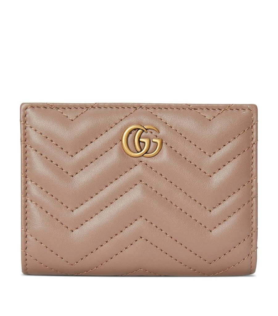 商品Gucci|Leather GG Marmont Wallet,价格¥5069,第1张图片