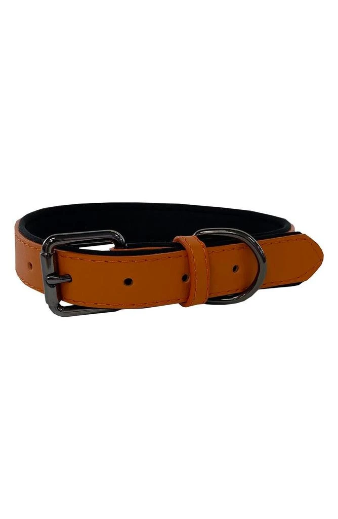 商品DOGS OF GLAMOUR|Atelier Luxury Orange Dog Collar,价格¥114,第1张图片