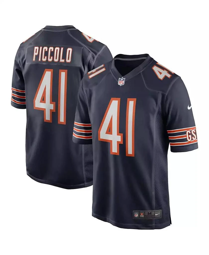 商品NIKE|Men's Brian Piccolo Navy Chicago Bears Game Retired Player Jersey,价格¥775,第1张图片