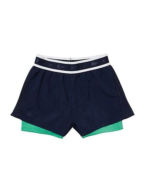 商品Lacoste|Lined Logo-Waist Shorts,价格¥127,第1张图片