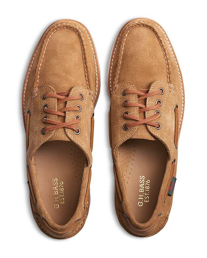 商品G.H. Bass|G.H. Bass Men's Ranger Camp Moc Super Lug Lace Up Shoes,价格¥415,第2张图片详细描述