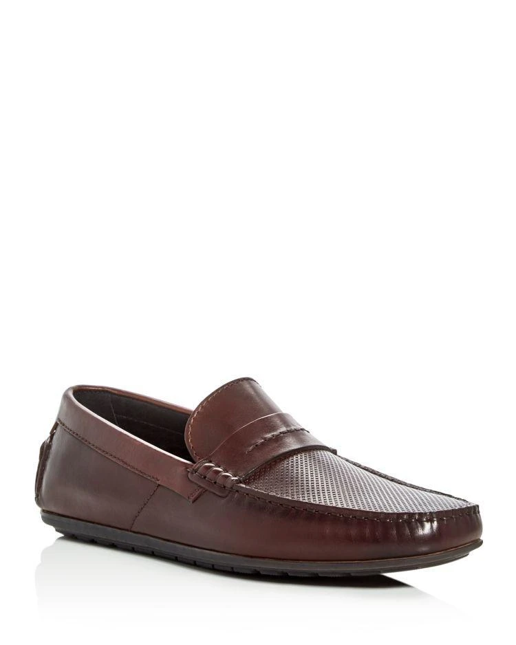 商品Hugo Boss|Men's Perforated Loafers,价格¥1030,第1张图片