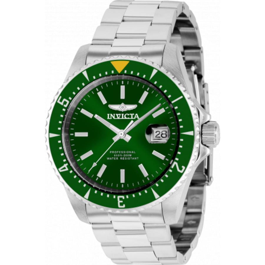 Invicta Pro Diver Automatic Green Dial Mens Watch 36782商品第1张图片规格展示