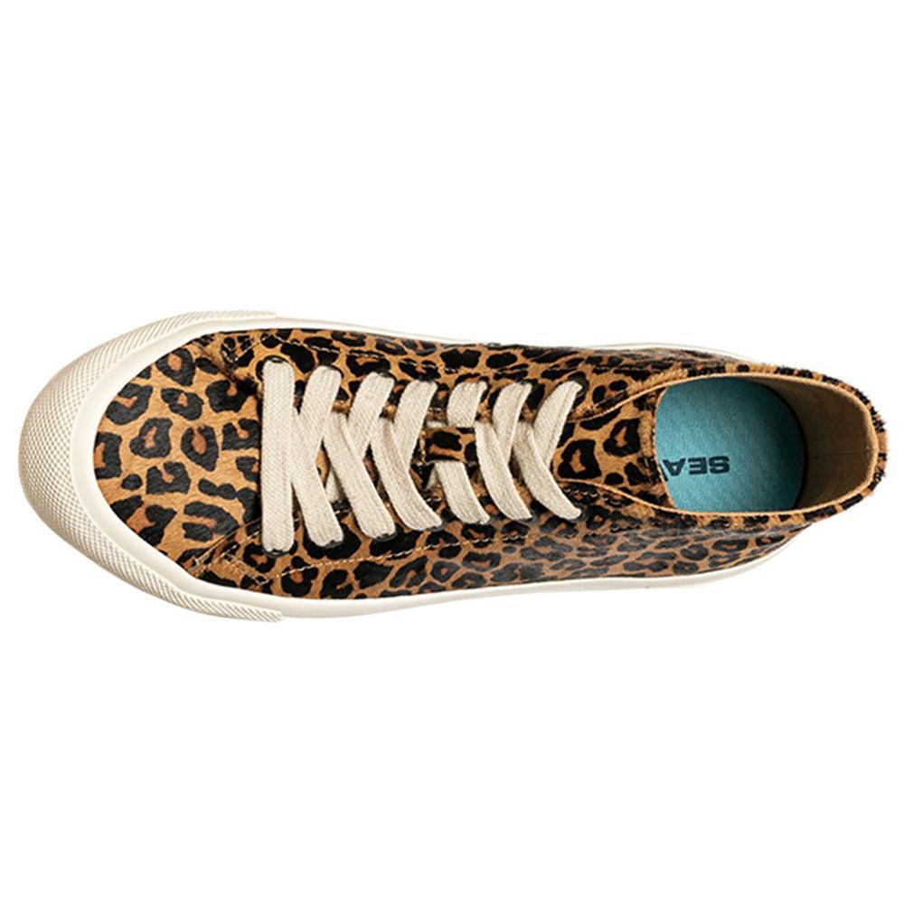 商品SeaVees|California Special Mulholland Leopard High Top Sneakers,价格¥172,第4张图片详细描述