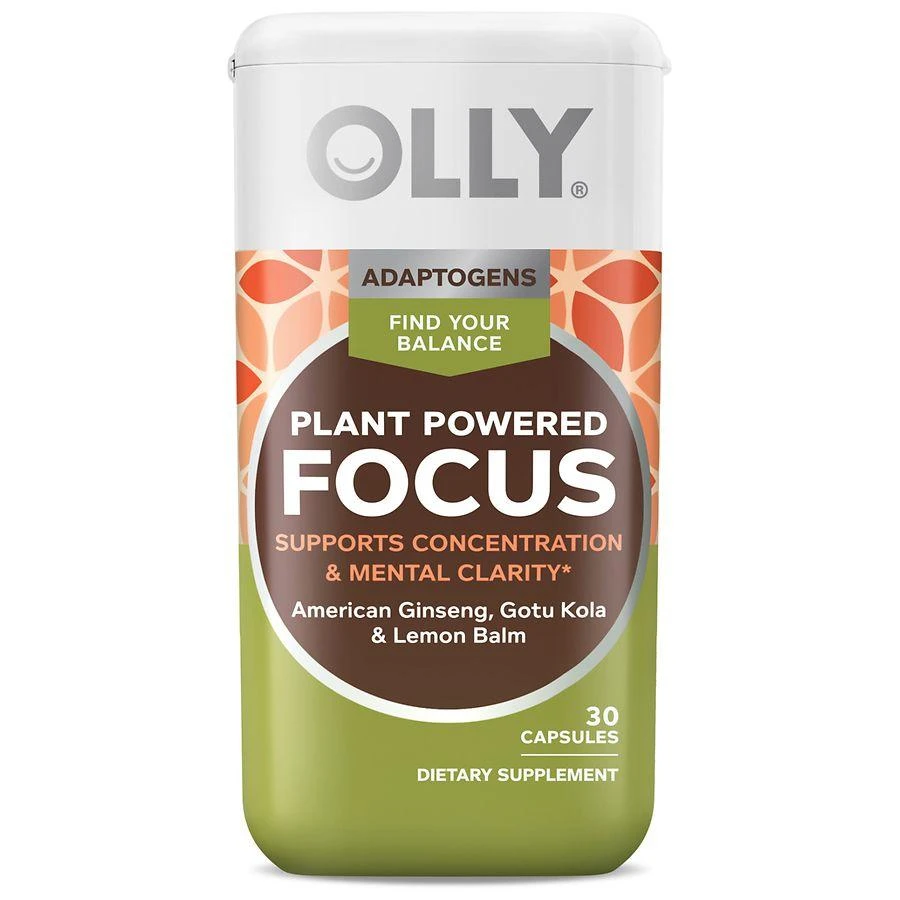 商品OLLY|Plant Powered Focus Adaptogens,价格¥163,第1张图片