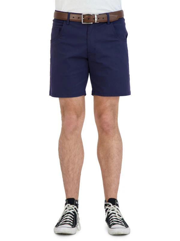 商品Levinas|Performance Tech Stretch Denim Shorts,价格¥317,第1张图片