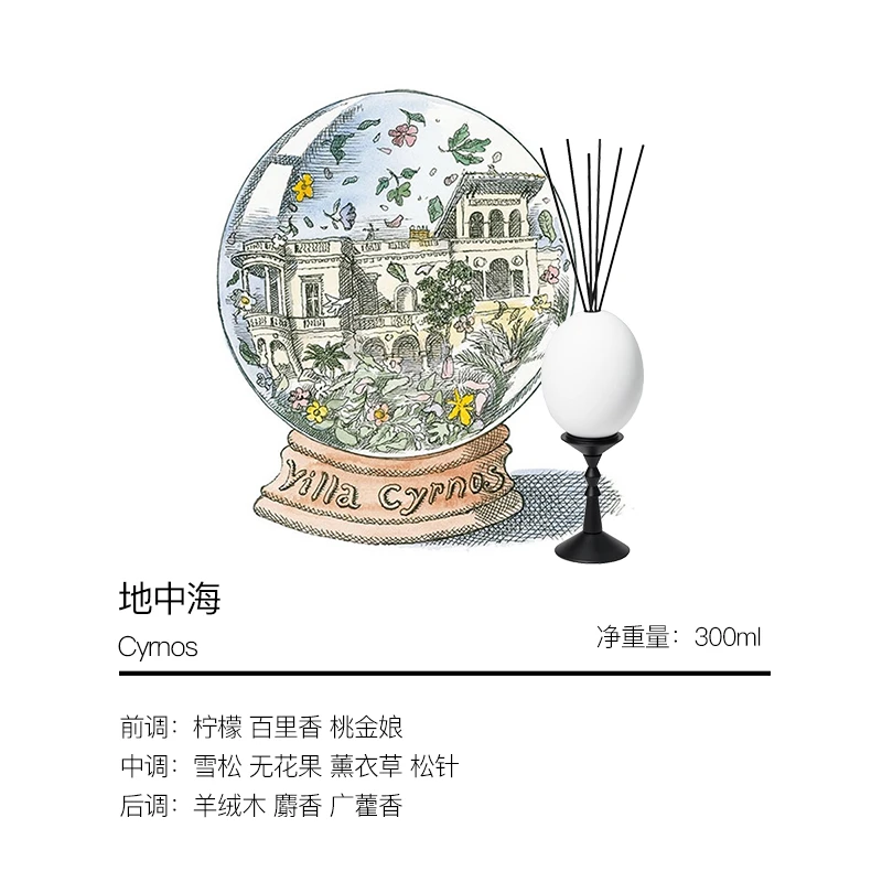 Cire Trudon希拉·楚顿扩香蛋套装5件套 无火室内香薰香氛持久散香 商品