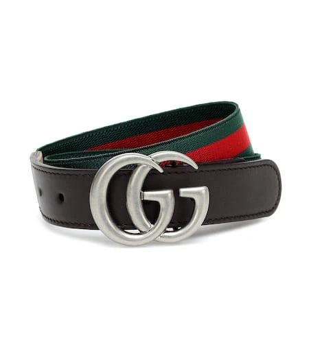 商品Gucci|GG条纹腰带,价格¥1829,第1张图片
