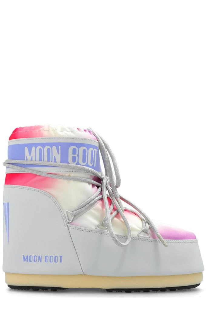 商品Moon Boot|Moon Boot Icon Low Tie-Dyed Lace-Up Boots,价格¥948,第1张图片