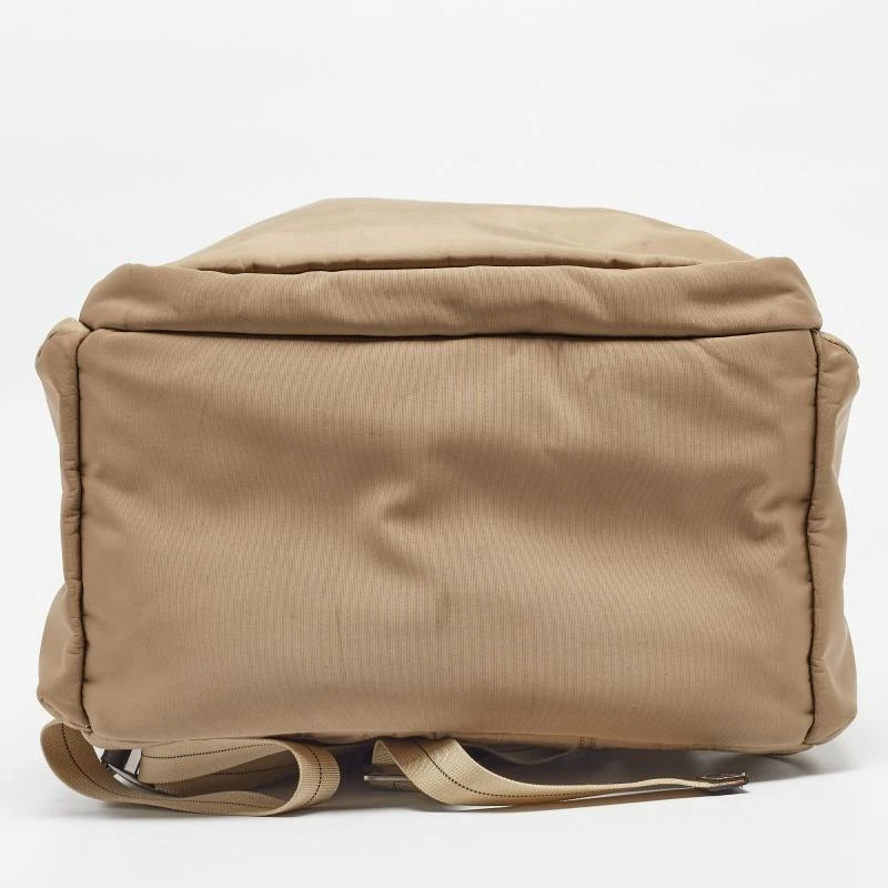 Coach Beige/Brown Leather and Nylon Backpack 商品