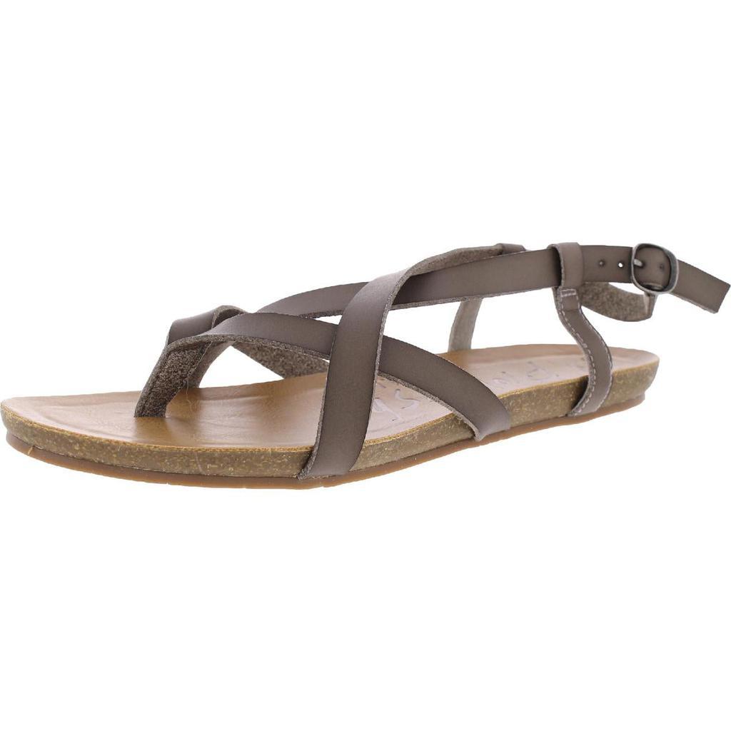 商品Blowfish|Blowfish Womens Faux Leather Slingback Flat Sandals,价格¥243,第7张图片详细描述