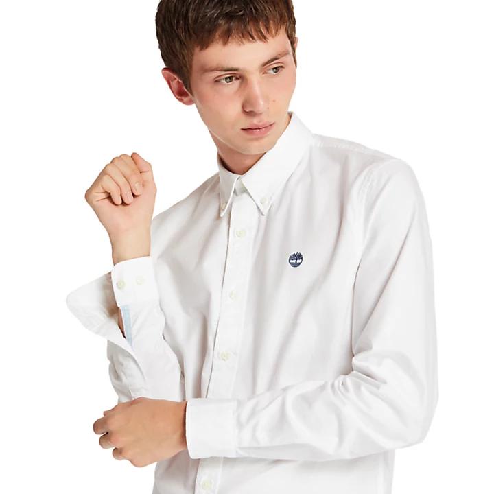Pleasant River Shirt for Men in White商品第5张图片规格展示