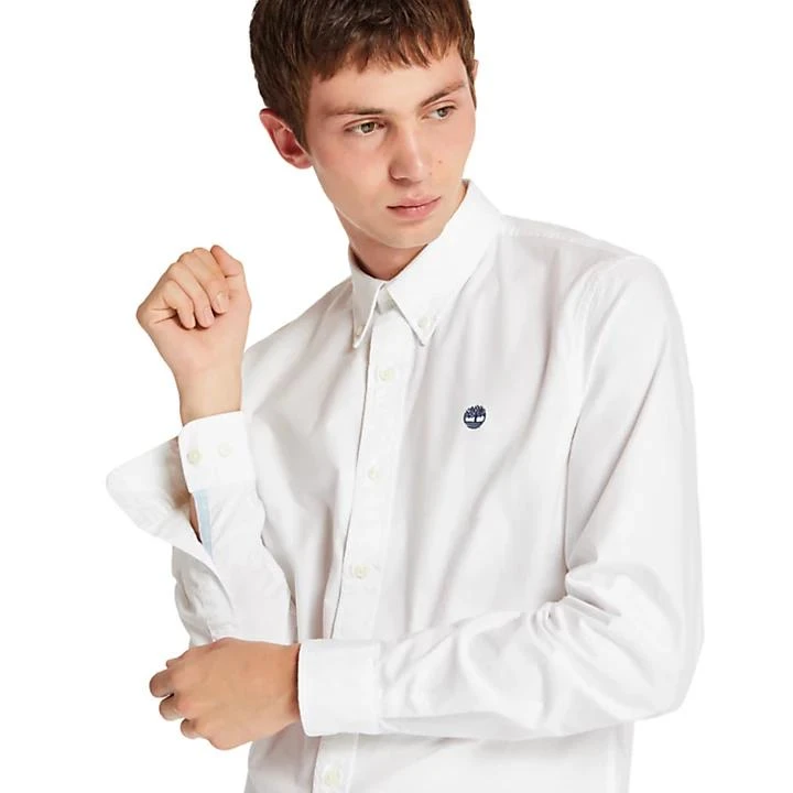 商品Timberland|Pleasant River Shirt for Men in White,价格¥330,第5张图片详细描述